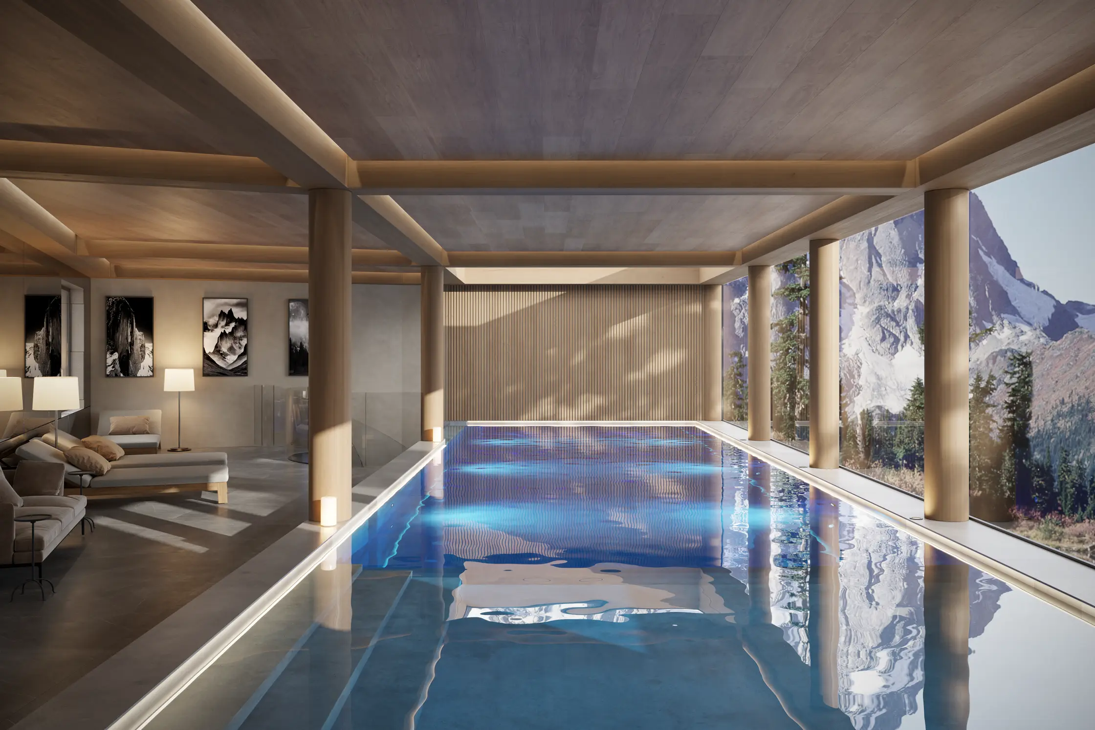 Courchevel 1650 pool